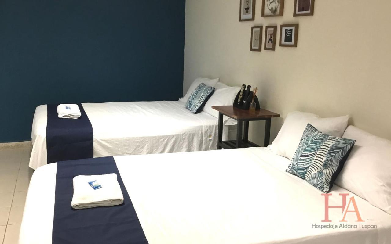Hospedaje Aldana - Habitacion L E R D O En Zona Centro Tuxpan  Luaran gambar